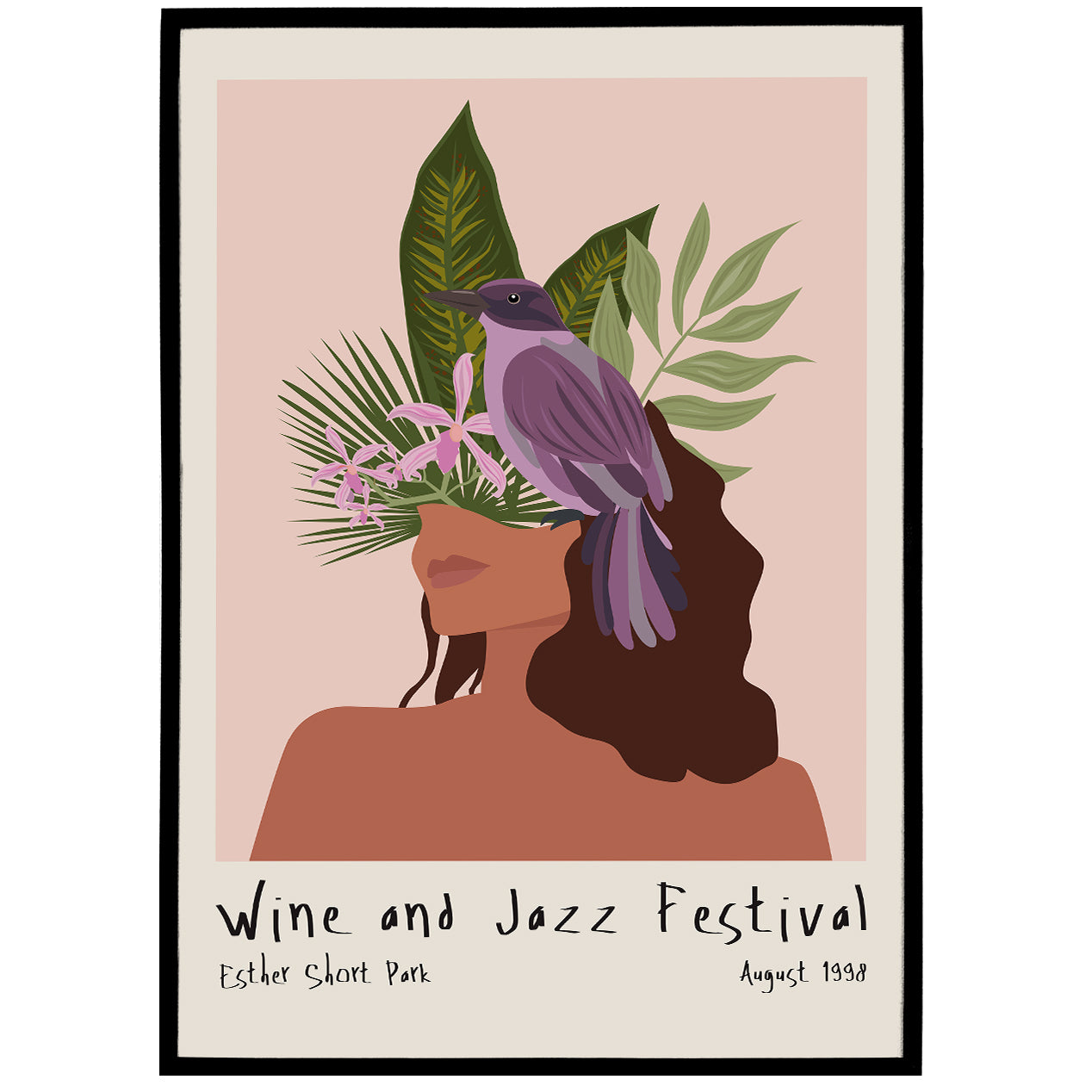 Wine and Jazz Festival Poster