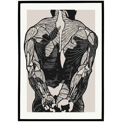 Bodybuilding Aesthetic Poster