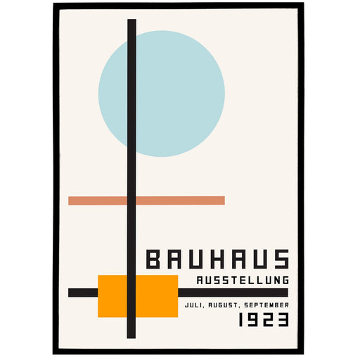 Minimalist Bauhaus Poster - Shop posters, Art prints, Laptop Sleeves, Phone case and more Online!
