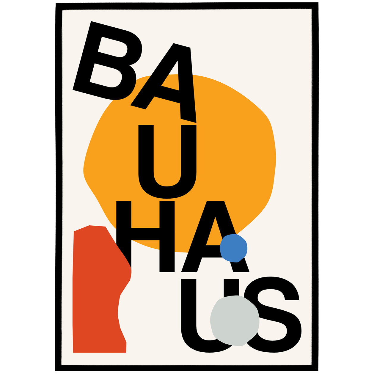 Bauhaus Typography Poster