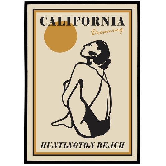 Huntington Beach, California Poster