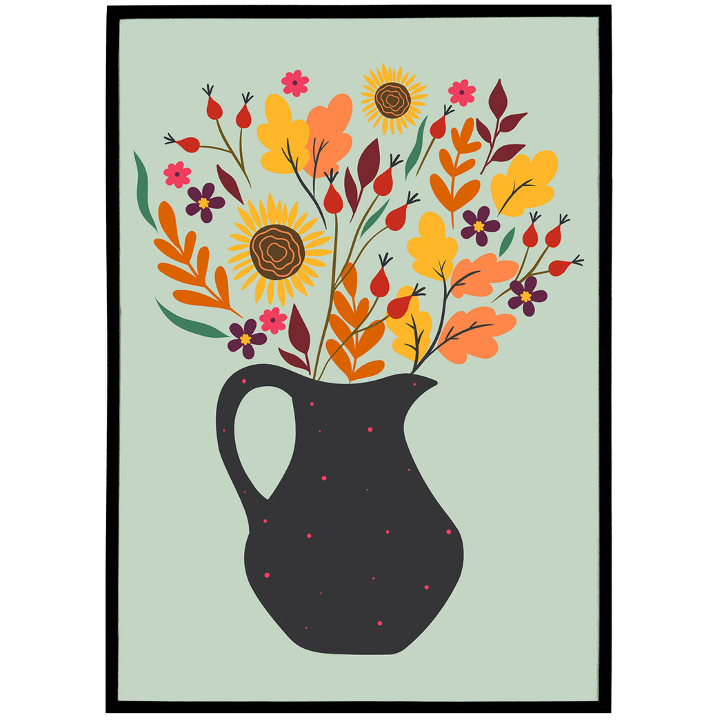 Colorful Bouquet Art Print