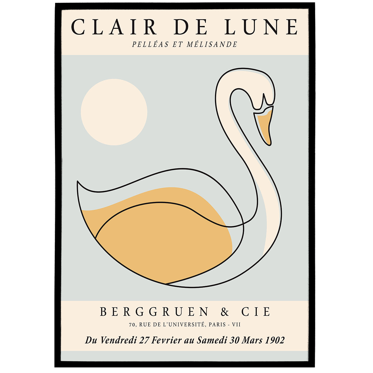 Clair De Lune Print