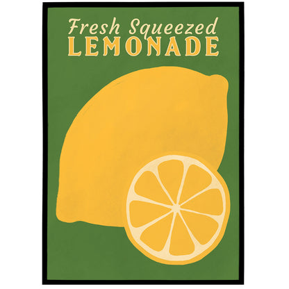 Fresh Squeezed Lemonade Poster