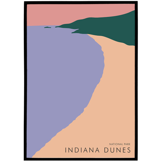 Indiana Dunes, National Park Poster