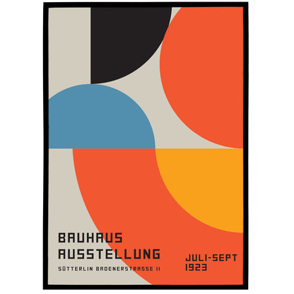 Geometric Bauhaus Print