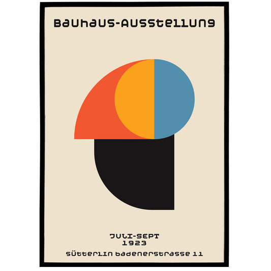 Bauhaus-Ausstellungsplakat
