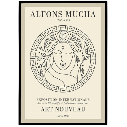 Alfons Mucha - in memory - Poster