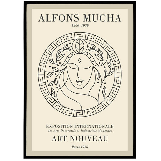 Alfons Mucha - in memory - Poster - HypeSheriff Europe