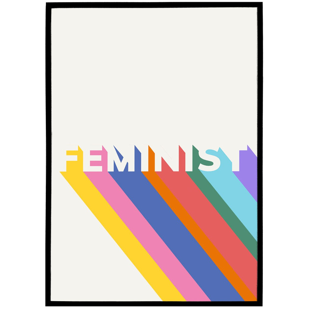 Feminist Minimalist Poster
