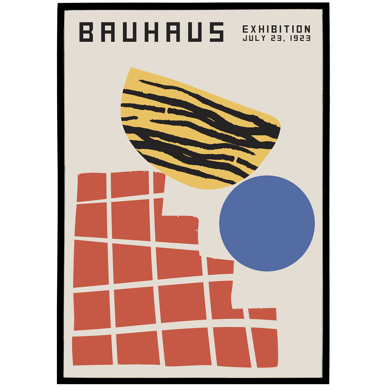 Modern Bauhaus Poster