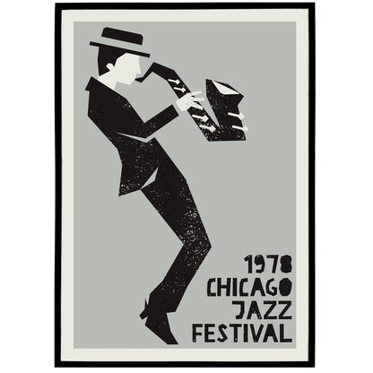 1978 Chicago Jazz Festival Poster