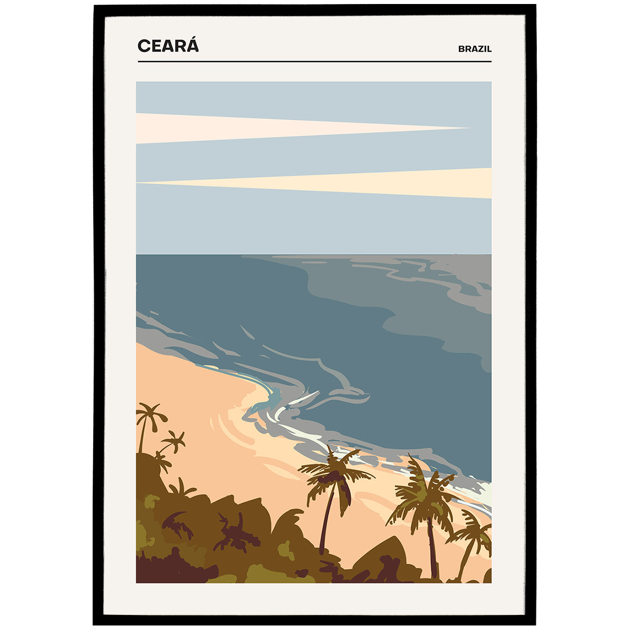 Ceará Brazil Poster