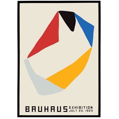 Bauhaus Exhibition - Minimalist  Abstract Poster