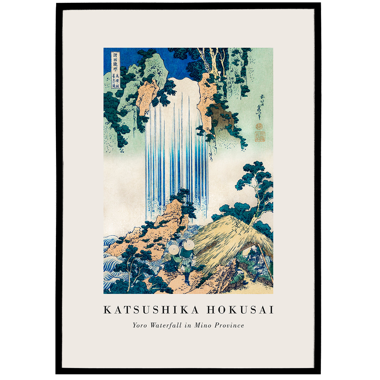Katsushika Hokusai No.1 Poster