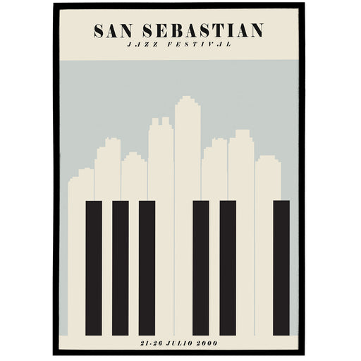 Piano - Jazz Poster Print