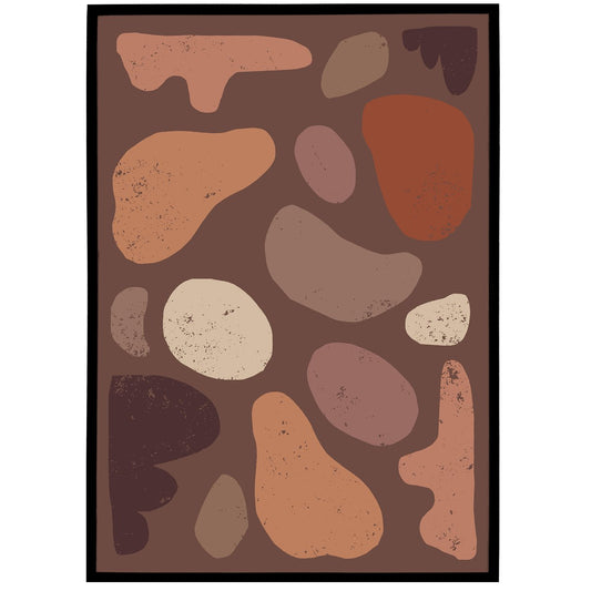 Earth Colors Art Print