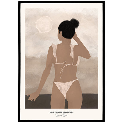 Summer Time | Hand-Painted Collection Poster