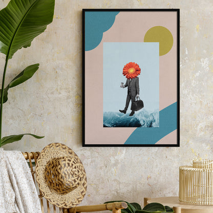 Modernist Collage Giclee Poster