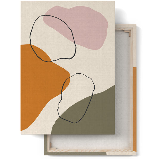 Scandinavian Abstract Canvas Print