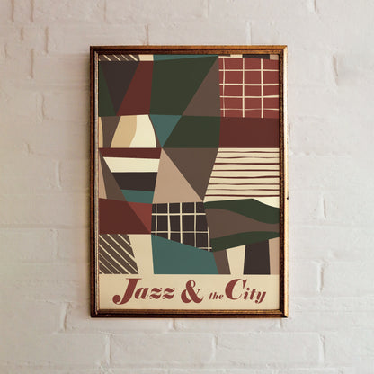 Jazz & The City No.2 Poster