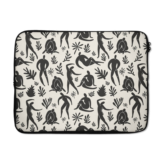 BLACK AND WHITE LAPTOP SLEEVE - HypeSheriff Europe