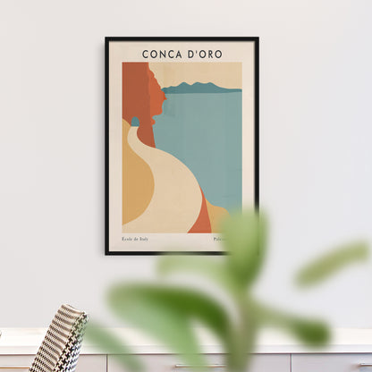 Conca D'Oro Travel Poster