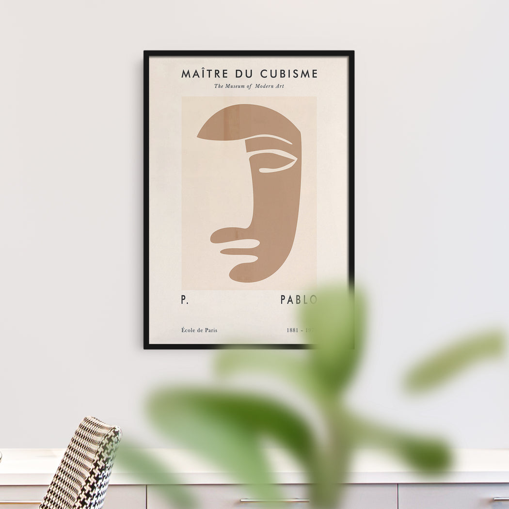 Cubism Inspired Poster