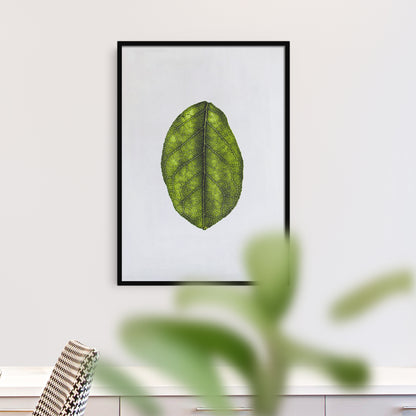 Minimalist Leaf Photography Poster