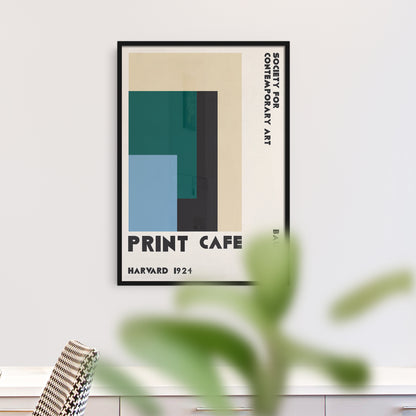 Bauhaus Cafe Poster