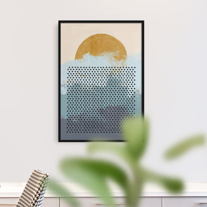Abstract Landscape Print