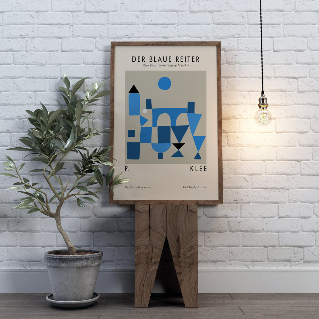 Blue Paul Klee Poster