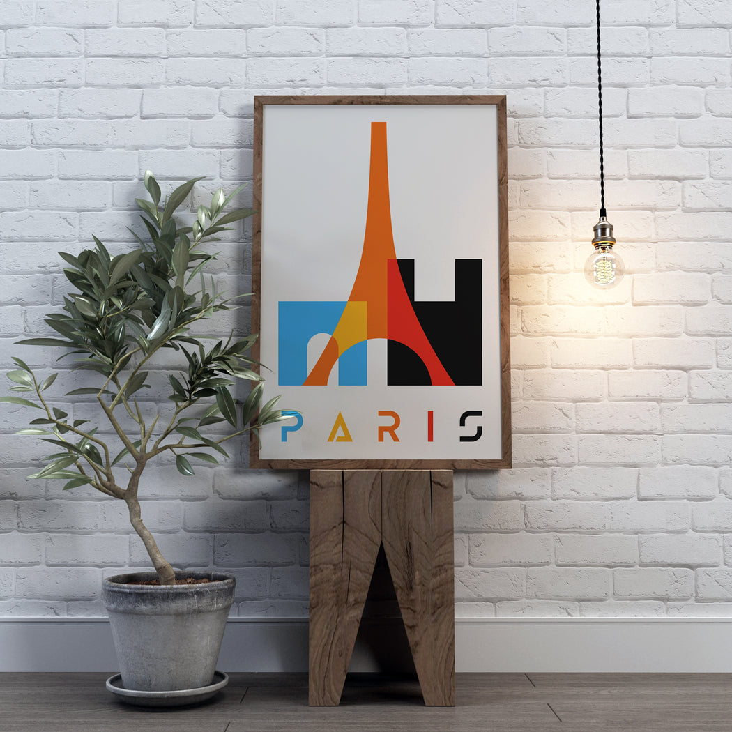 Minimalist Paris Poster