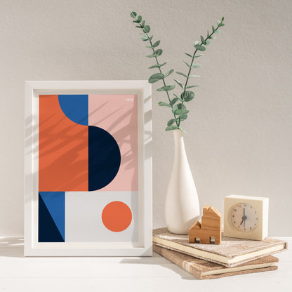 Colorful Bauhaus Poster