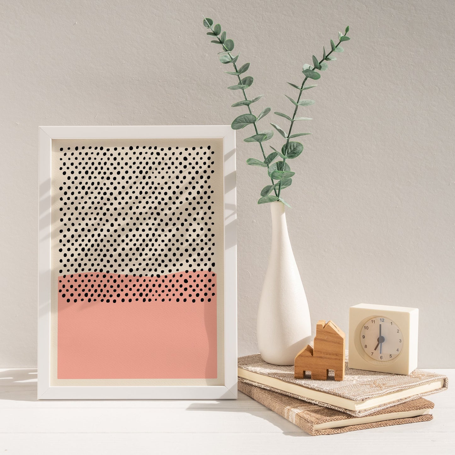 Pink Aesthetic Abstract Art Print