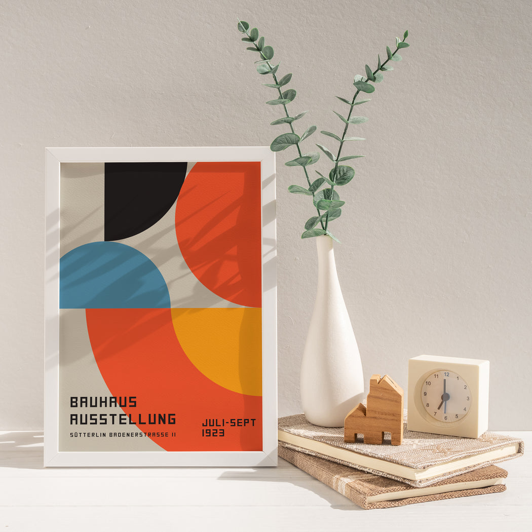Geometric Bauhaus Print