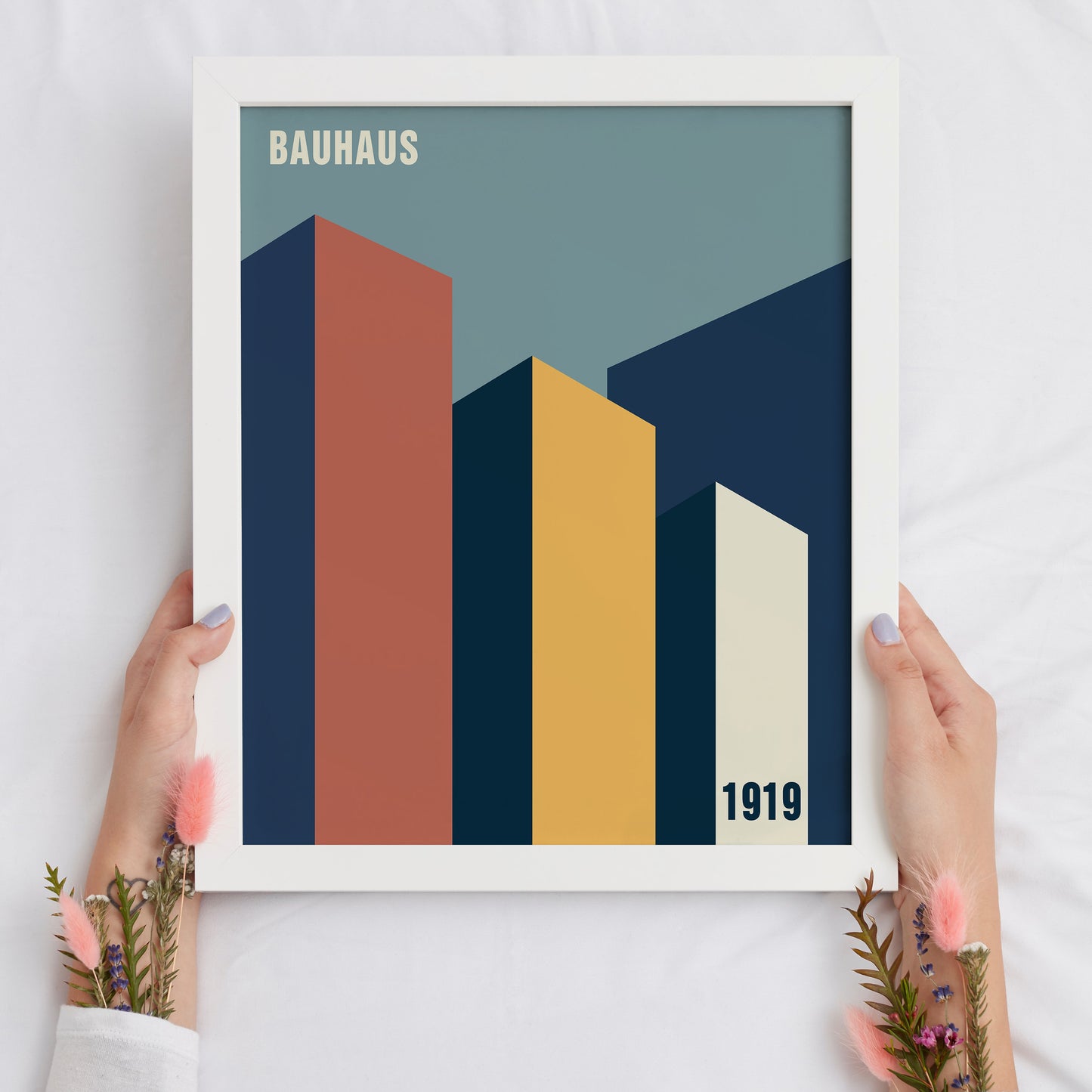 Bauhaus Architecture Poster