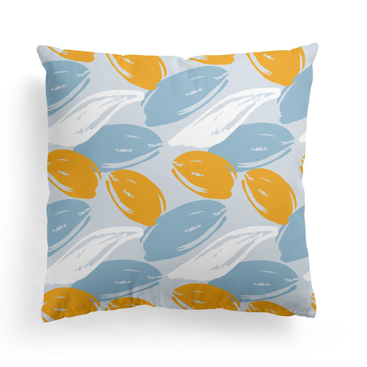 Pillow with Abstract Art