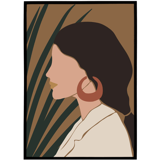 Boho Illustration Art Print