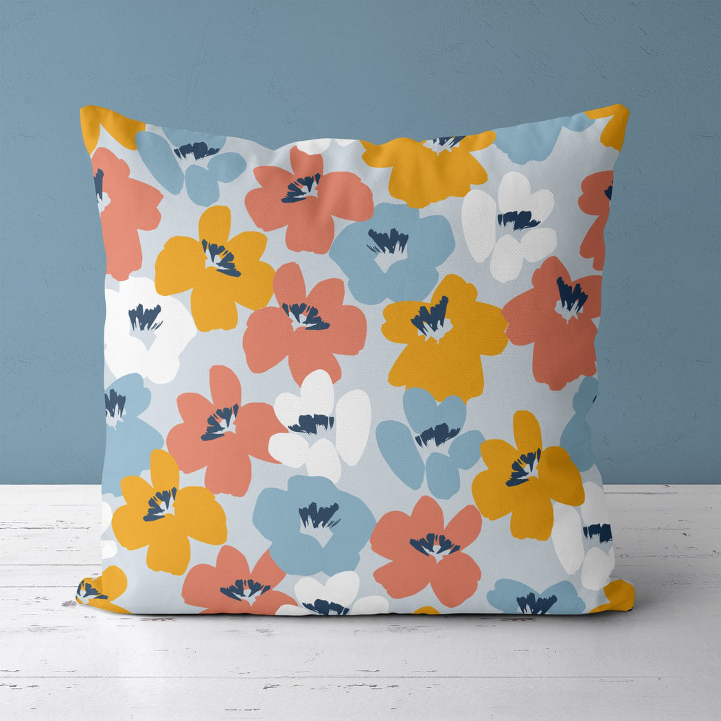 Pillow with Aesthetic Flowers