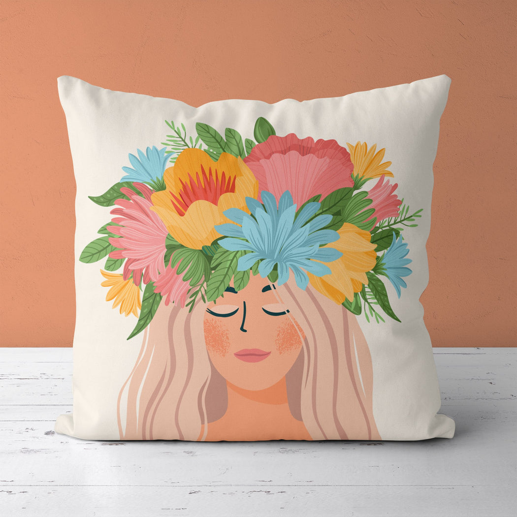 Frida Kahlo Inspired Pillow
