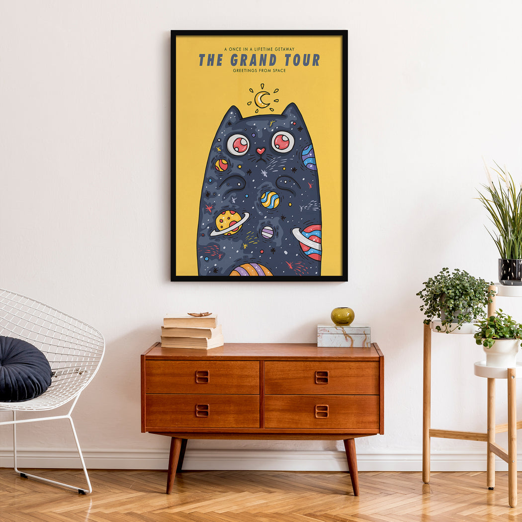 Space Cat Poster