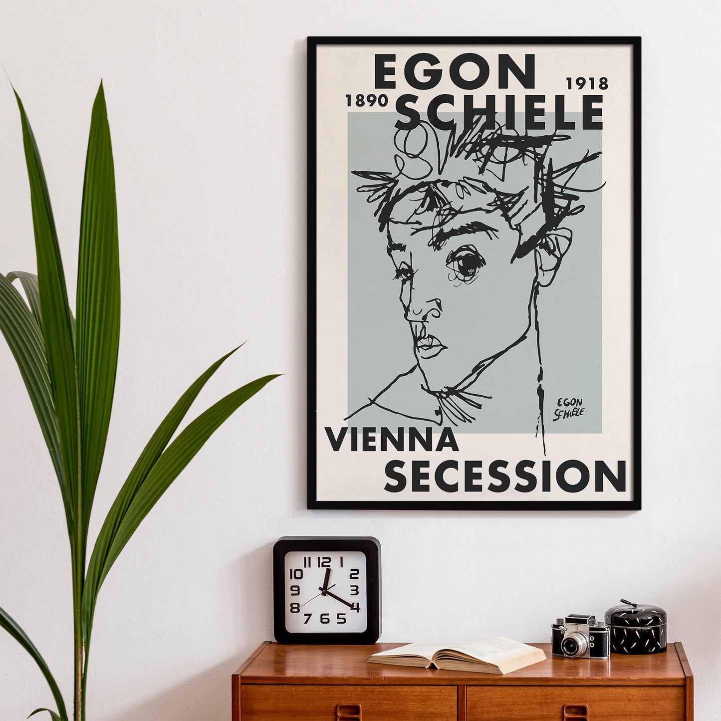 E. Schiele No.2 Poster