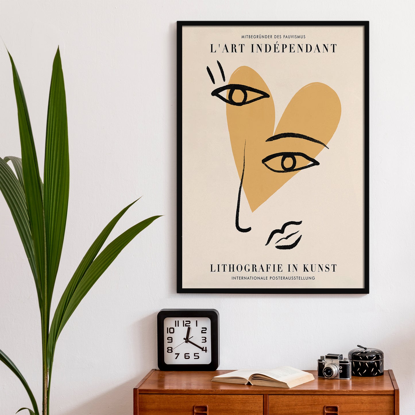 Line Art Litografie Poster