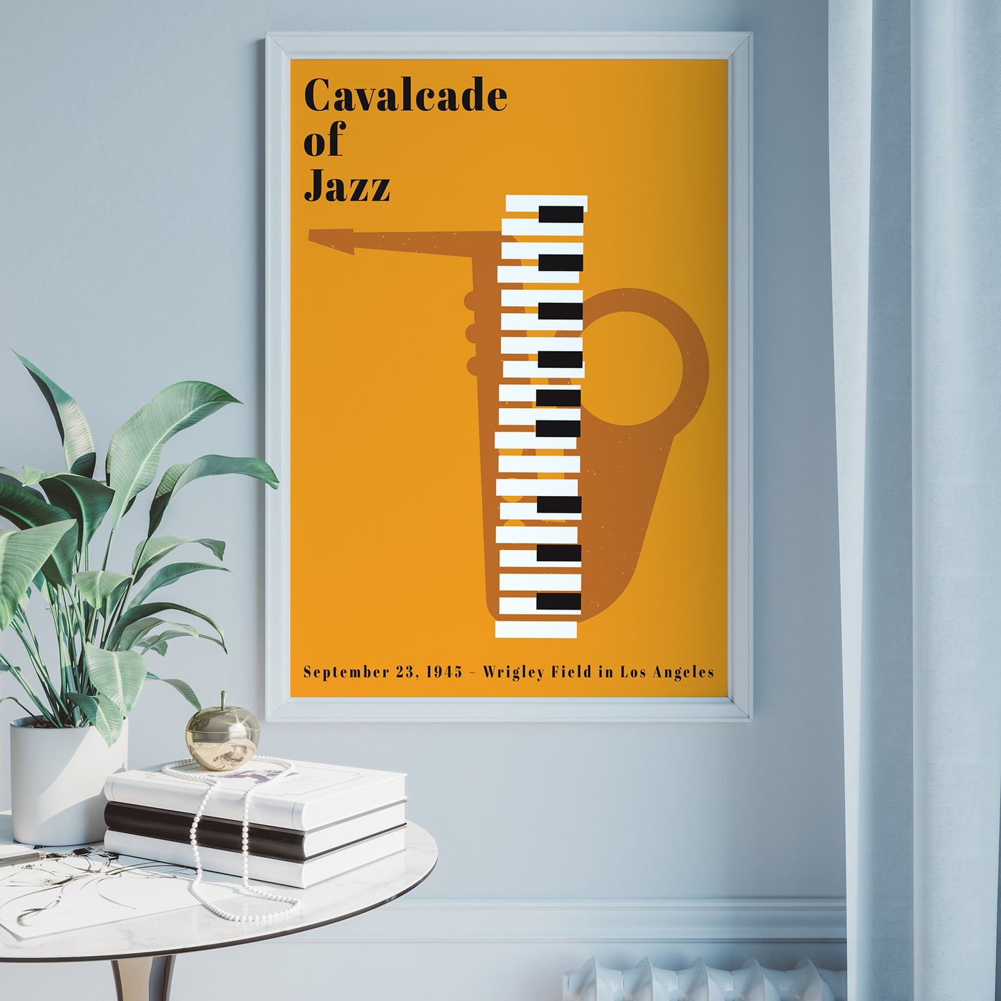 Cavalcade of Jazz Festival Poster
