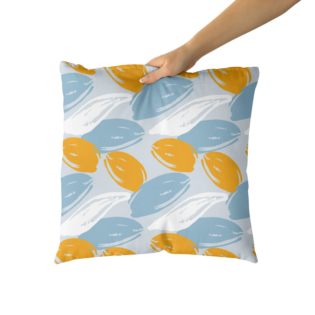 Pillow with Abstract Art