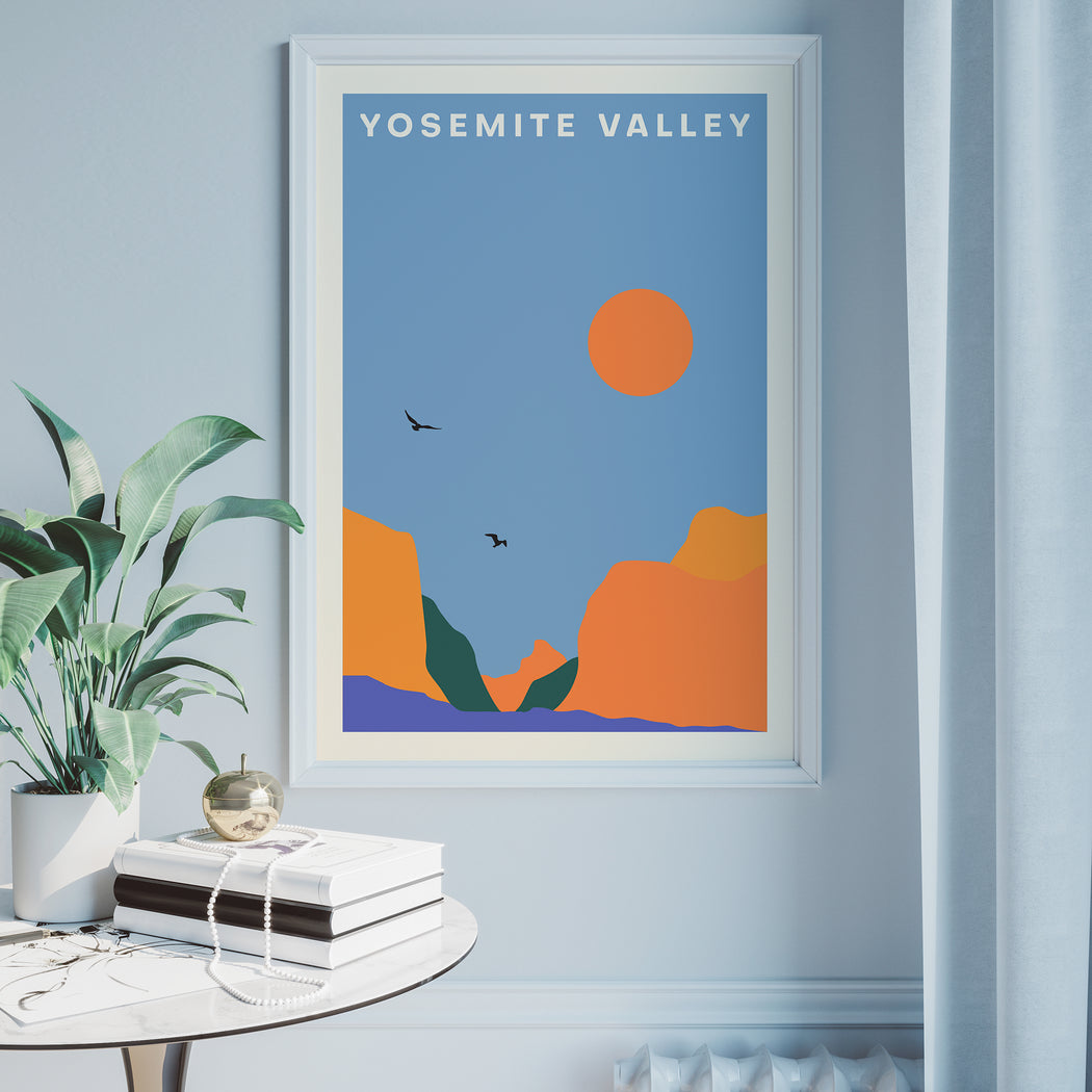 Yosemite Valley Poster - National Park