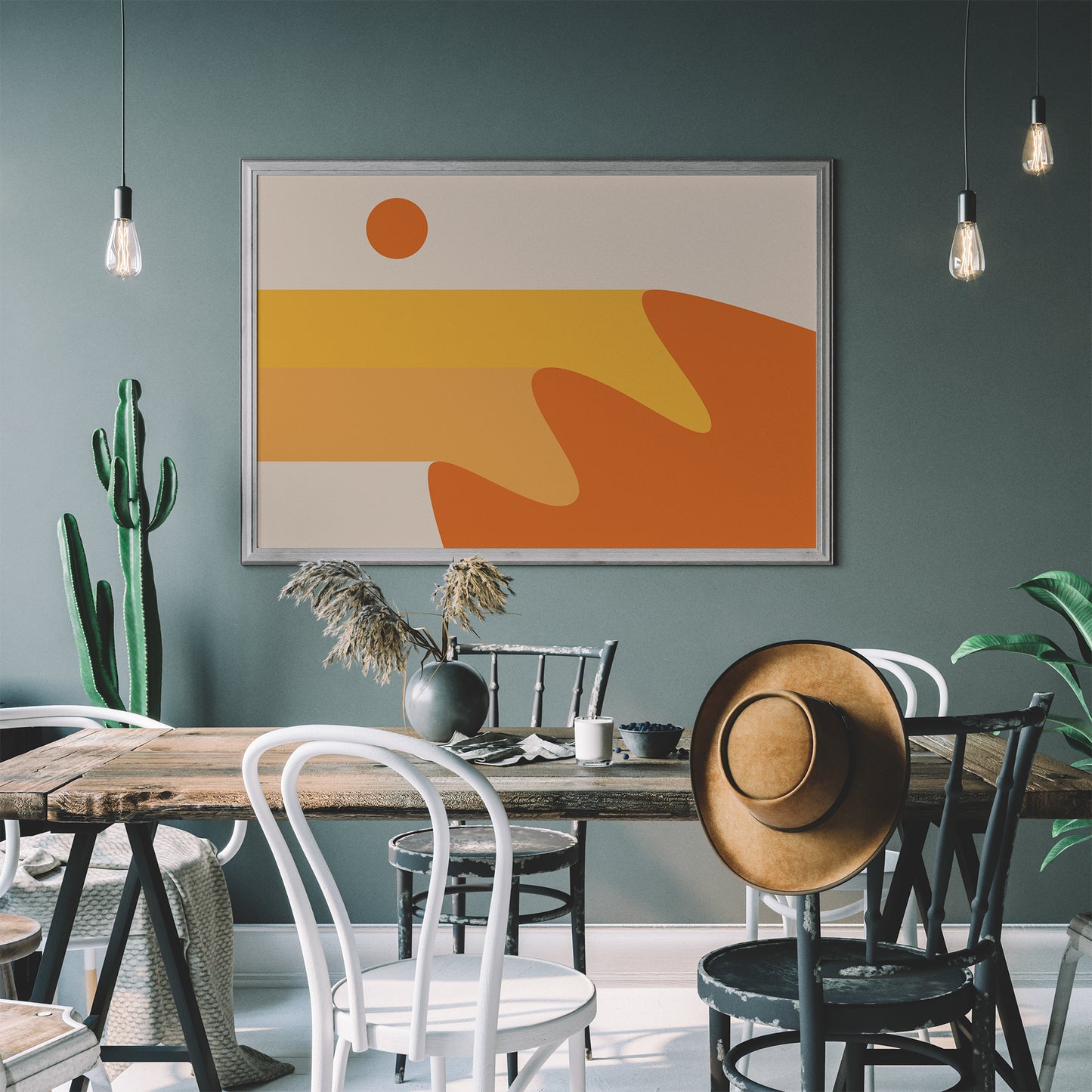 Modern Sunset Poster