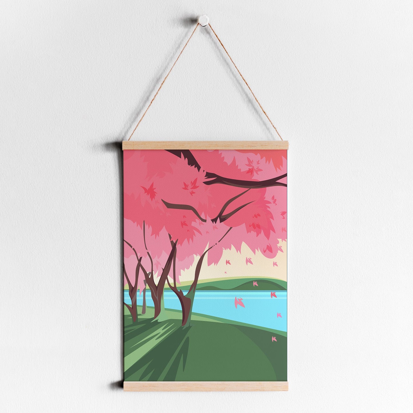 Japanese Landscape Poster