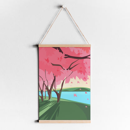 Japanese Landscape Poster